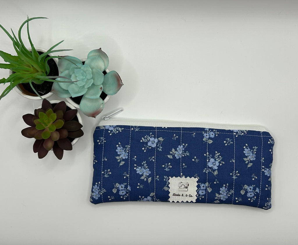 Cottage Bloom Pencil/Glasses Case